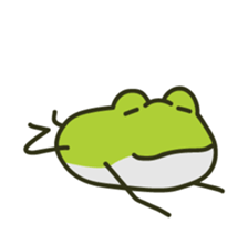 Keko the frog "movin'" sticker #11760328