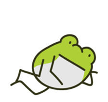 Keko the frog "movin'" sticker #11760329