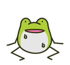 Keko the frog "movin'" sticker #11760330
