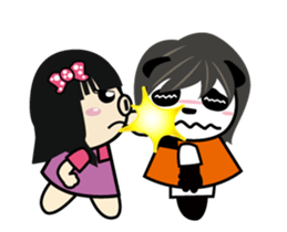 Sis Piga shakes it up sticker #11760346