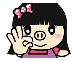 Sis Piga shakes it up sticker #11760358