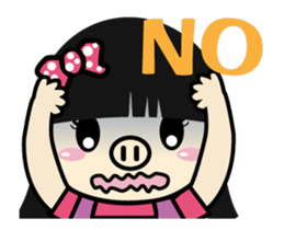 Sis Piga shakes it up sticker #11760359