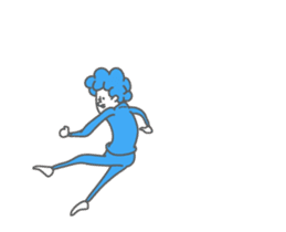 jerseyist -animated BLUE- sticker #11760379