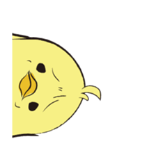 The Thinker bird sticker #11760498