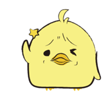 The Thinker bird sticker #11760500