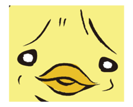 The Thinker bird sticker #11760503