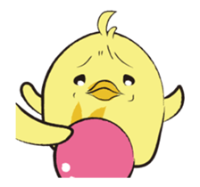 The Thinker bird sticker #11760511