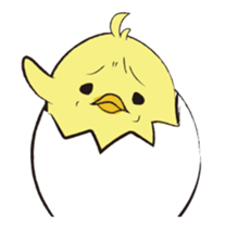 The Thinker bird sticker #11760512