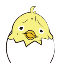 The Thinker bird sticker #11760513