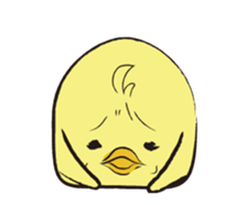 The Thinker bird sticker #11760514