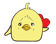 The Thinker bird sticker #11760516