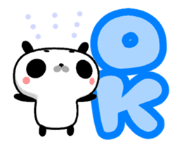 Cute animated Maro-Panda sticker #11760520