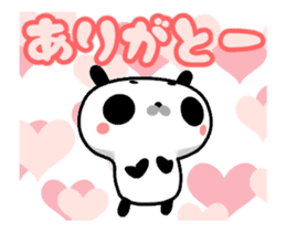 Cute animated Maro-Panda sticker #11760526