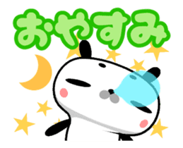 Cute animated Maro-Panda sticker #11760529