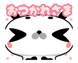 Cute animated Maro-Panda sticker #11760531