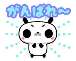 Cute animated Maro-Panda sticker #11760533