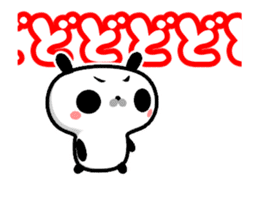 Cute animated Maro-Panda sticker #11760541