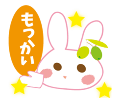Sanuki dialect rabbit sticker #11760741