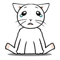 Is warmed my heart to a cat. sticker #11760750