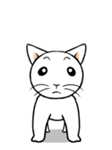 Is warmed my heart to a cat. sticker #11760751