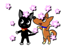 Bowl Miaul and old tale sticker #11761014