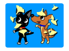 Bowl Miaul and old tale sticker #11761028