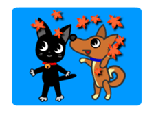 Bowl Miaul and old tale sticker #11761029