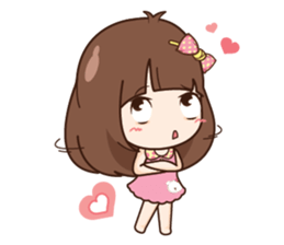 Milin fussy girl + sticker #11761192