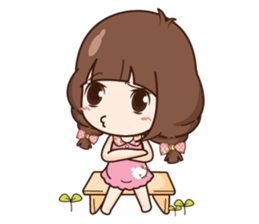 Milin fussy girl + sticker #11761193
