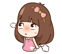 Milin fussy girl + sticker #11761195