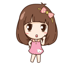 Milin fussy girl + sticker #11761196