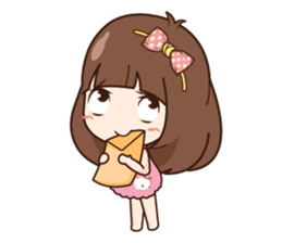 Milin fussy girl + sticker #11761197