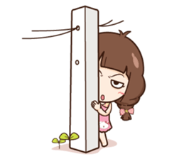 Milin fussy girl + sticker #11761199