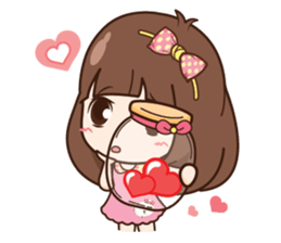 Milin fussy girl + sticker #11761200