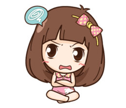 Milin fussy girl + sticker #11761201