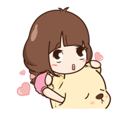 Milin fussy girl + sticker #11761204