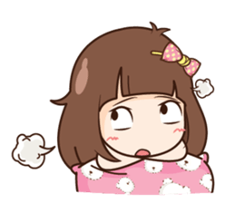 Milin fussy girl + sticker #11761206