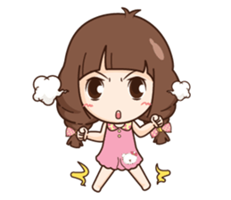Milin fussy girl + sticker #11761208