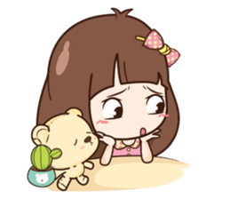 Milin fussy girl + sticker #11761209