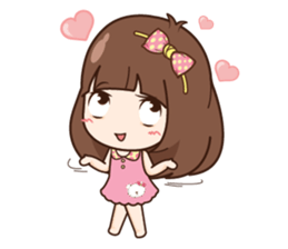 Milin fussy girl + sticker #11761210