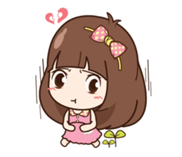 Milin fussy girl + sticker #11761213