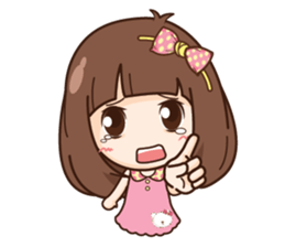 Milin fussy girl + sticker #11761214