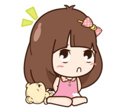 Milin fussy girl + sticker #11761215
