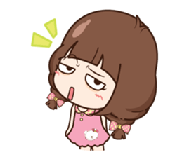 Milin fussy girl + sticker #11761218