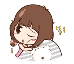 Milin fussy girl + sticker #11761220