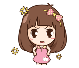 Milin fussy girl + sticker #11761222