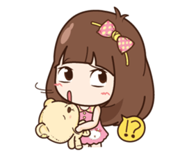 Milin fussy girl + sticker #11761223