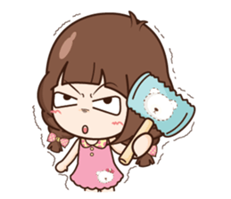Milin fussy girl + sticker #11761225