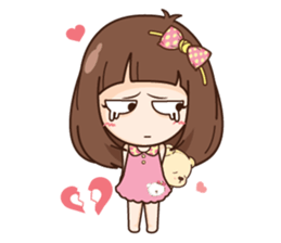 Milin fussy girl + sticker #11761226