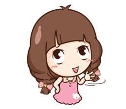 Milin fussy girl + sticker #11761227